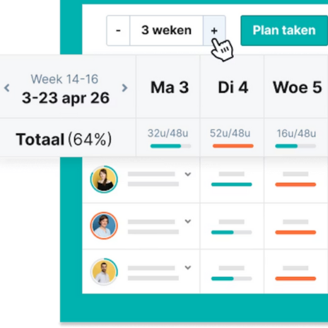 Teamleader planning en agenda